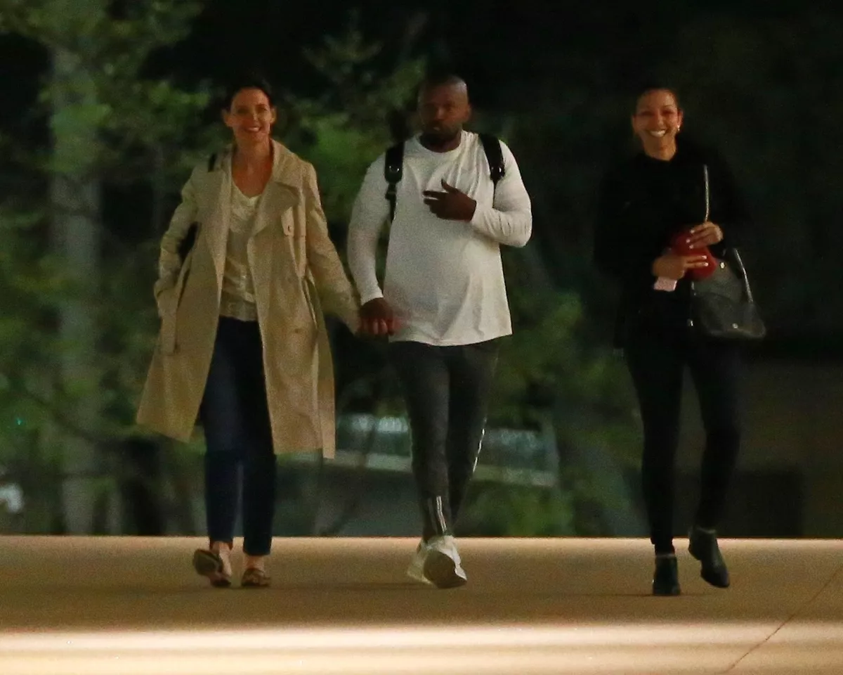 Katie Holmes y Jamie Foxx
