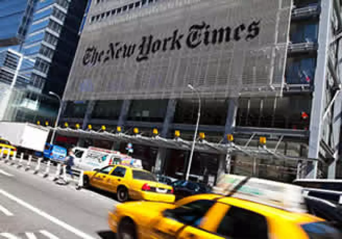 En febrero, hubo 31.4 millones de visitas únicas a NYTimes.com, según la firma de seguimiento de Internet comScore. (Foto: Cortesía CNNMoney)