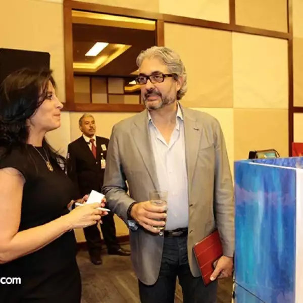 Mely Meta y Salvador Cababie