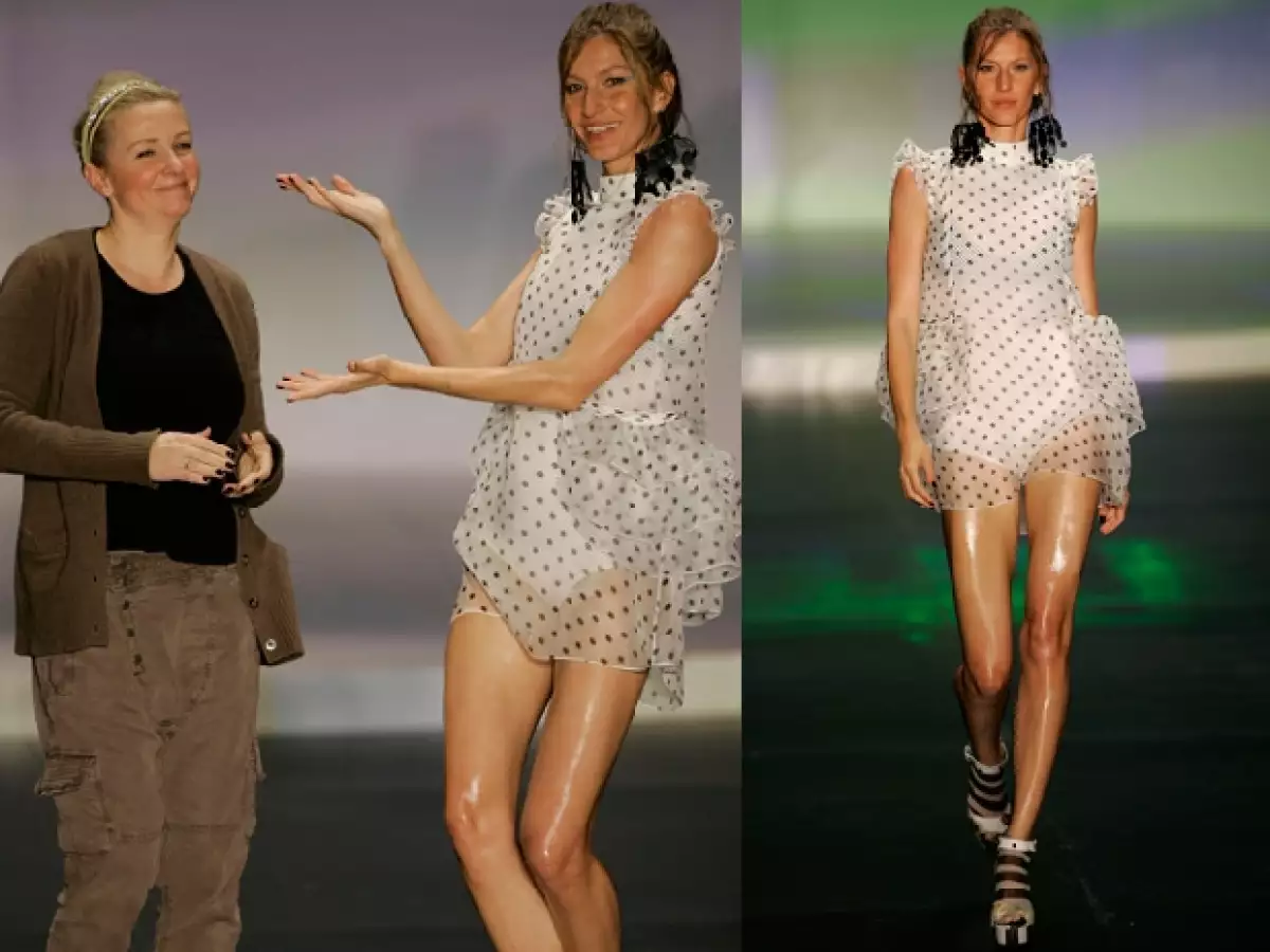 La súper modelo no decepcionó a sus fans brasileños y viajó hasta la capital de su país natal para volver a subirse a la pasarela. Nada como desfilar en su propio país, para volver a la marcha.