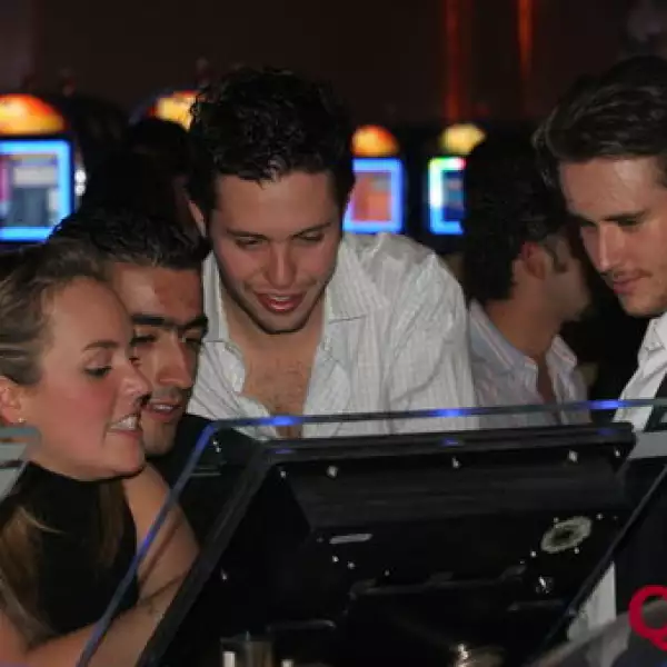 Ani Ortiz, Santiago Román, Eugenio Fernández, Esteban Lecumberri