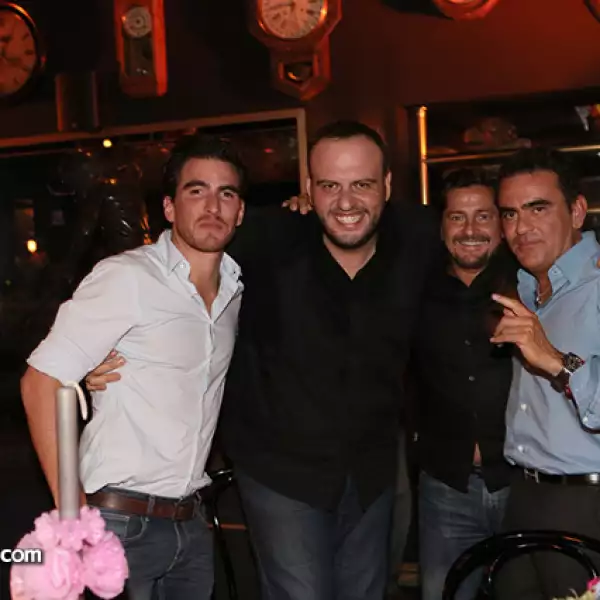 Julio Azcárraga, Julio Abed, Alex Basteri y Antonio Marcos