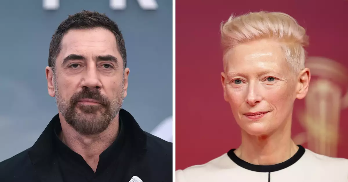 Javier Bardem y Tilda Swinton