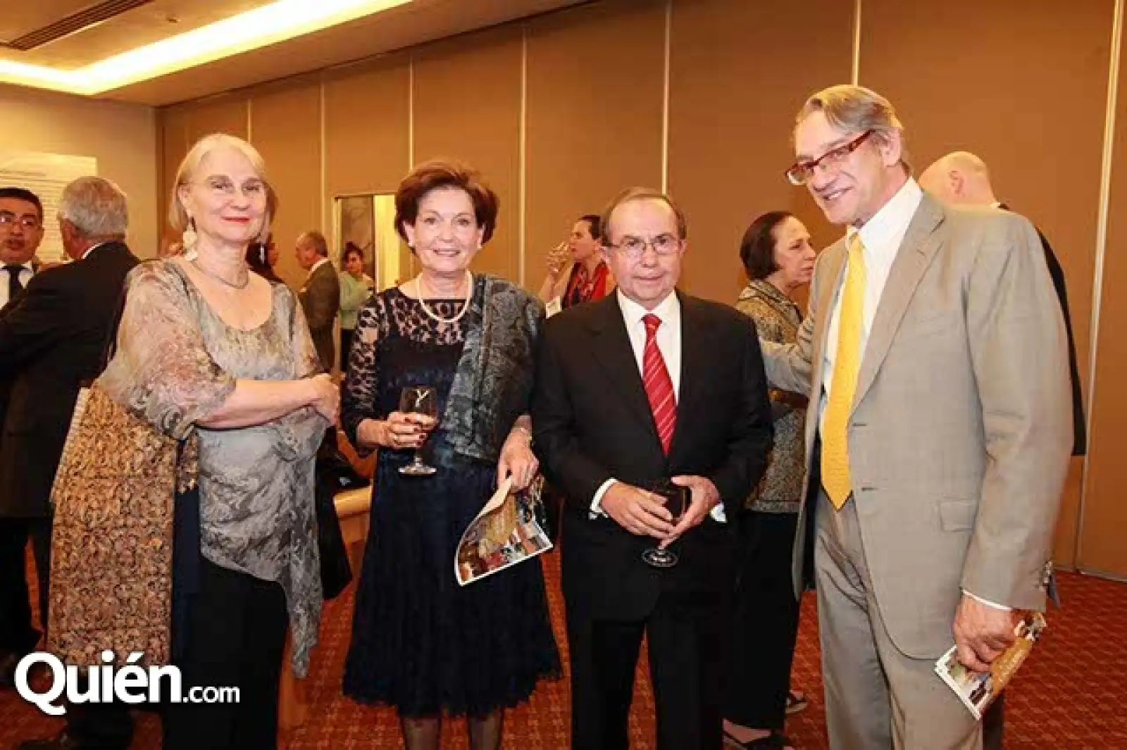 Margarita de Orellana,Estela Michel,Salvador Ibarra y Alberto Ruy Sánchez