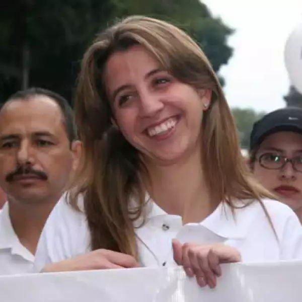 ¨Espero que, luego de esta marcha para evitar la violencia en México, haya más seguridad para todos los que vivimos aquí. Por algo estamos hoy¨.