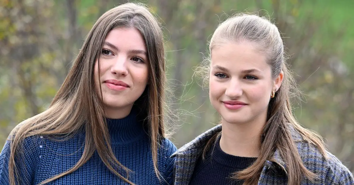 Princesa Leonor y la infanta Sofía 