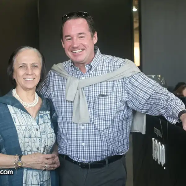 Bertha Cea y Joaquín Monserrate