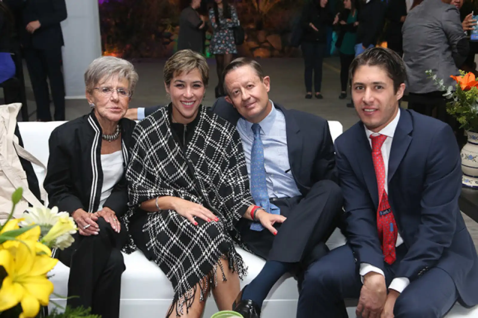 Mado Terrein, Liz Mendoza, Jean Marc Terrein y Paul Terreun