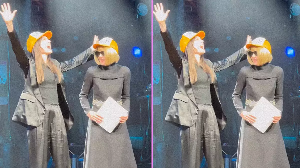 Anne Hathaway y Anna Wintour estuvieron juntas en una aparición sorpresa