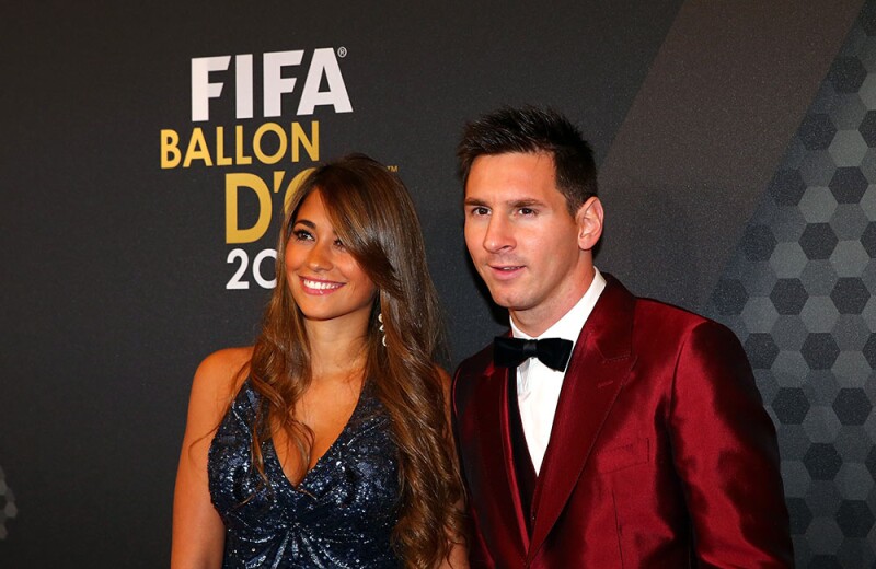 Lionel Messi y Antonela Roccuzzo