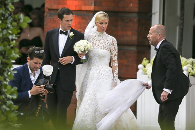 nicky hilton enseña de más el día de su boda