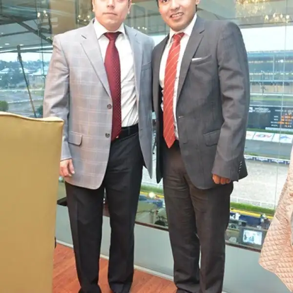 Dueños de las cuadras AG y Santa Catarina: Antonio Gayosso y Eduardo Bravo.