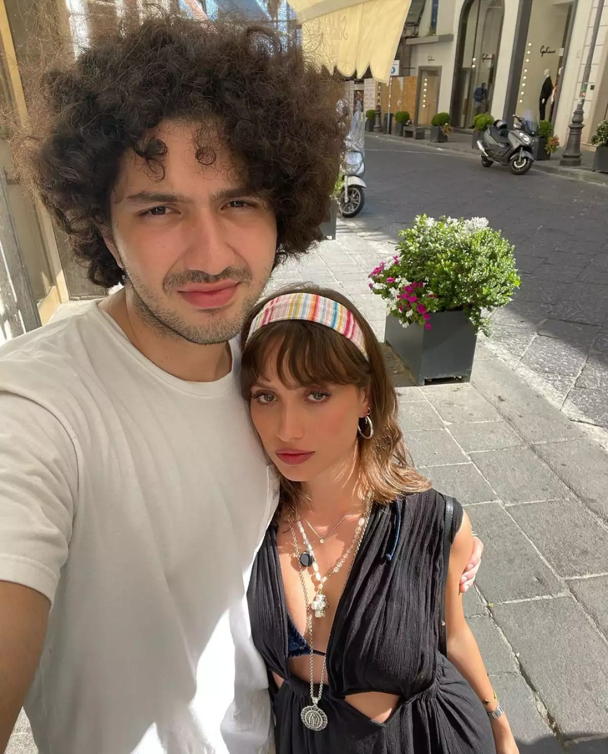 Alejandro Fernández de vacaciones en Italia 