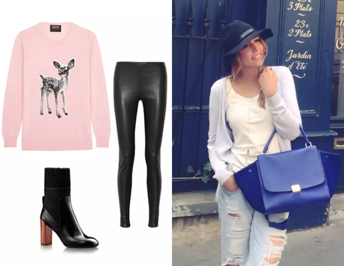 El ícono de belleza de Bárbara es Audrey Hepburn.