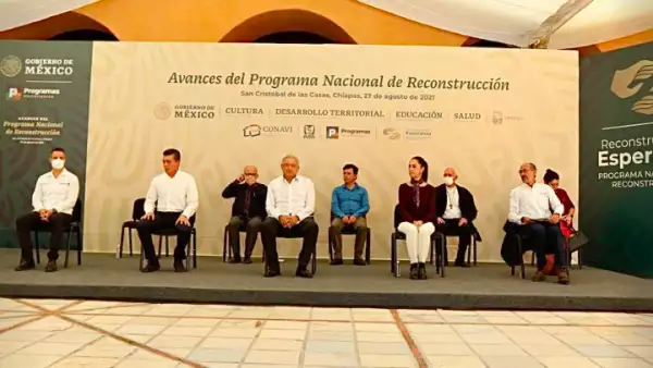 AMLO y Sheinbaum en Chiapas