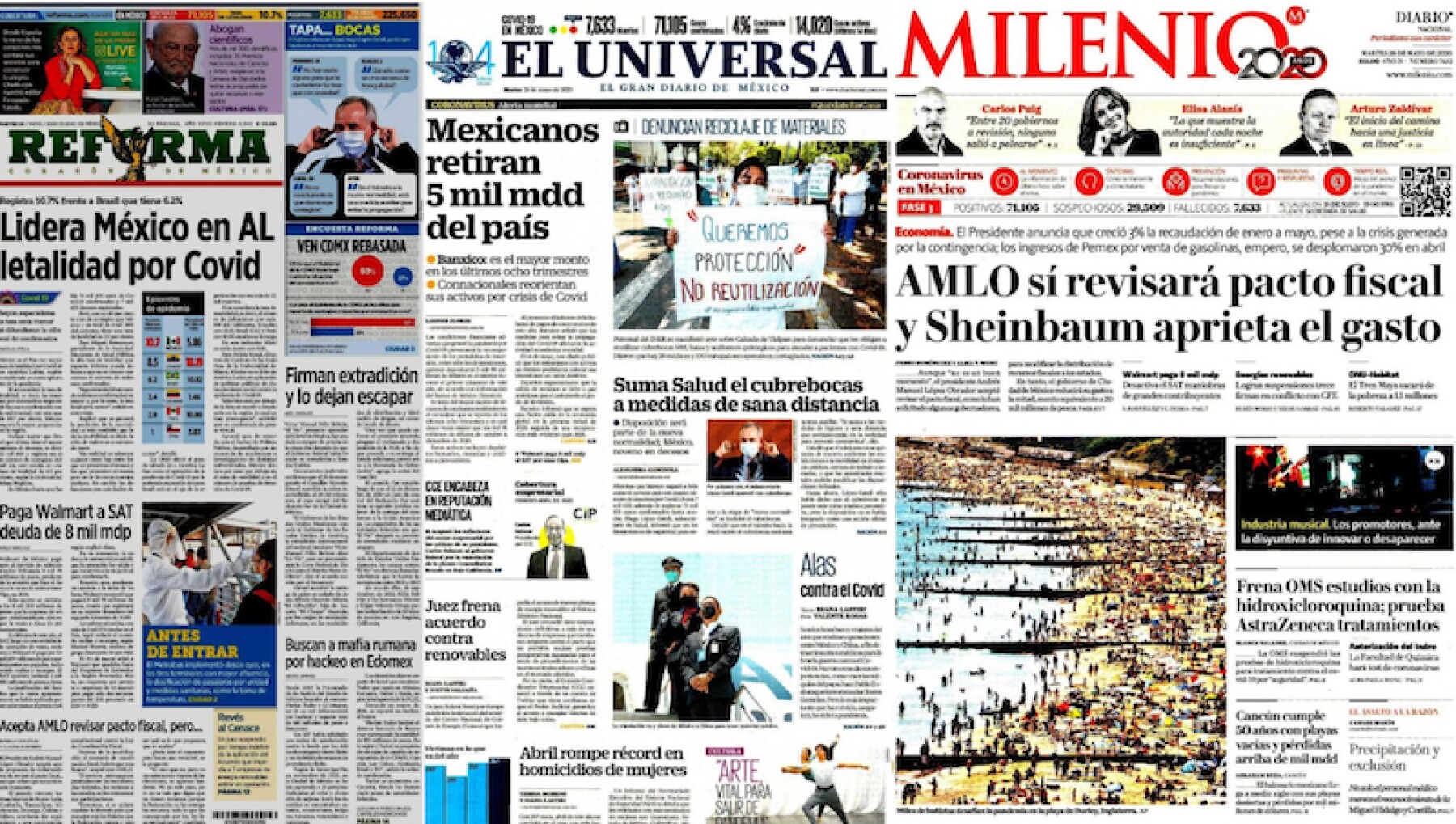 Enportadas Lidera Mexico En America Latina Letalidad Por Covid