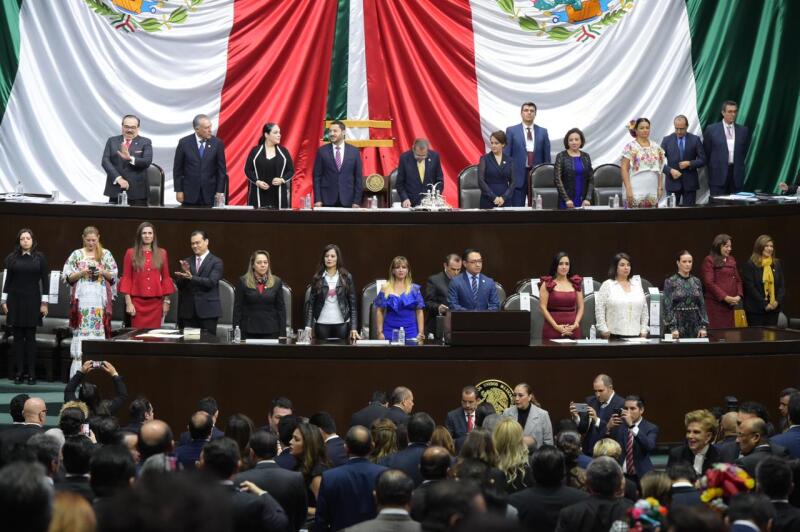 Sesión en el Congreso