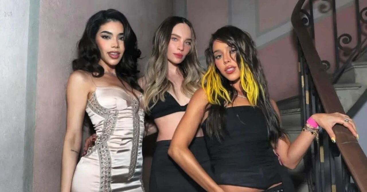 Kenia OS explica por qué aún no sale el tema que grabó con Belinda y Danna Paola