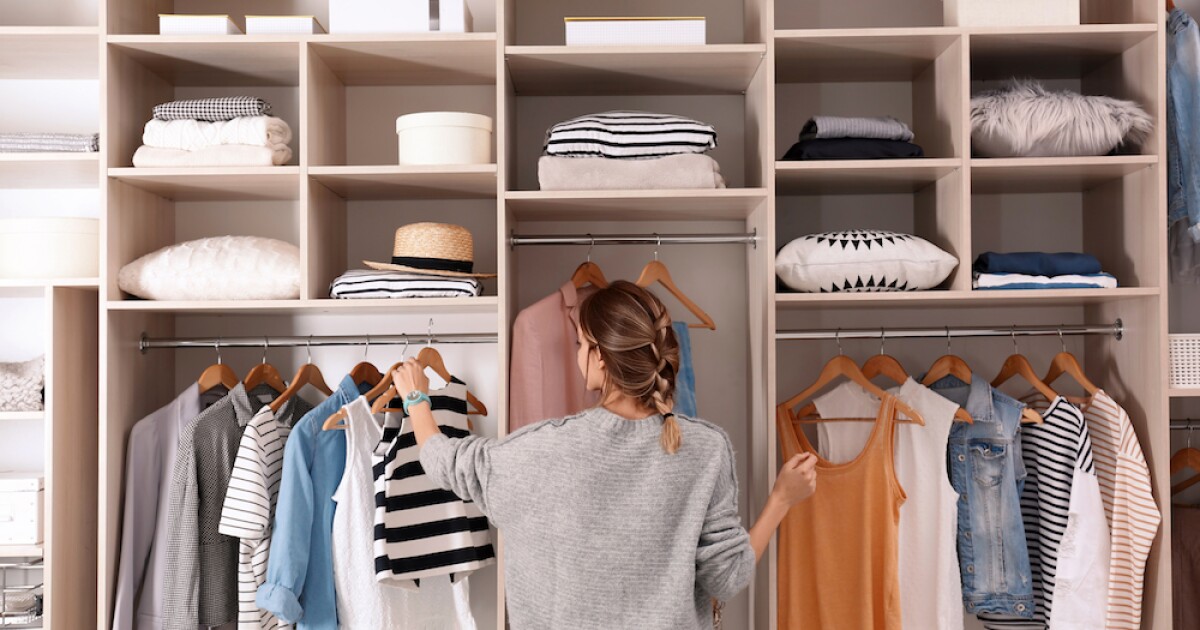 De esta forma puedes arreglar tu clóset