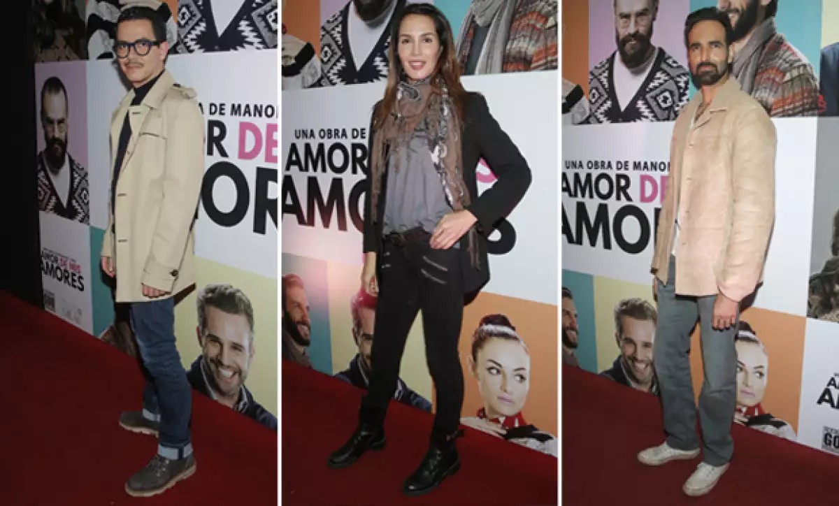 Manolo Caro, Martha Cristiana y Arturo Barba.