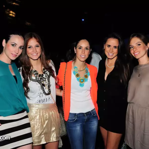 Isabel Domene, Susy Ortiz, Paty de la Mora, Karen Rizo y Minu Espelosin