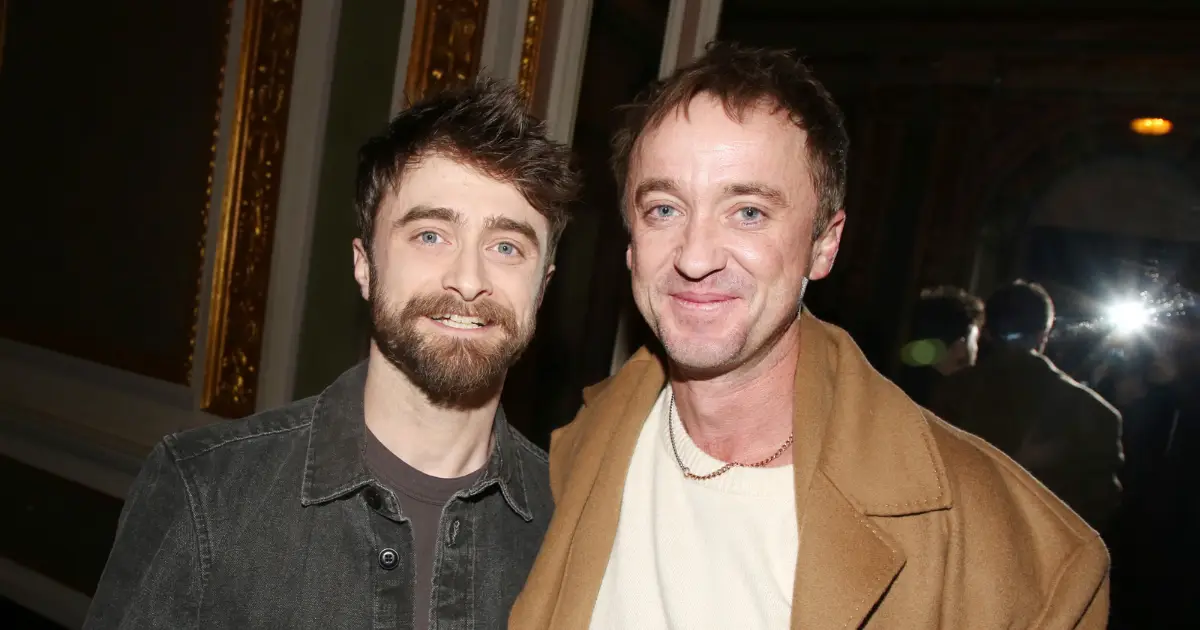 Daniel Radcliffe y Tom Felton 