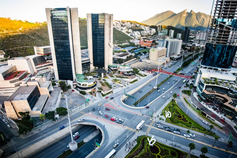 Valle Oriente, Monterrey, vista panorámica