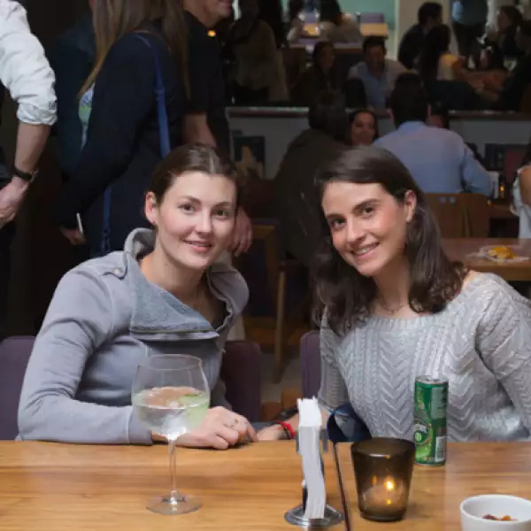 Rina González y Karen Abler