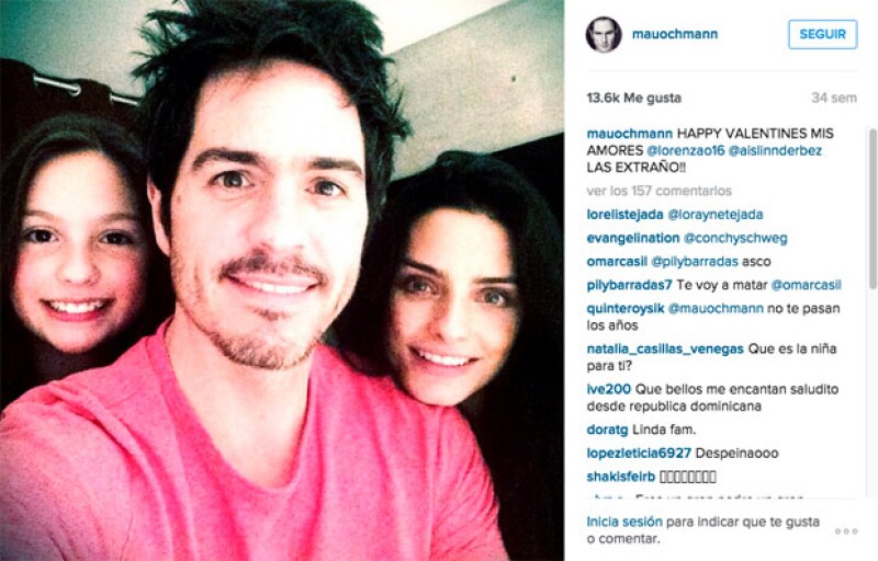 Mauricio considera tanto a Lorenza como a Aislinnn sus más grandes amores.