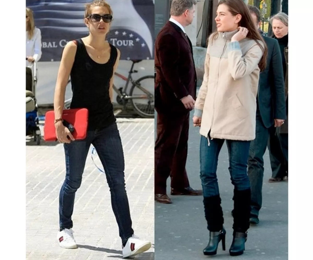 Para un día cualquiera Carlota tiene como zapatos consentidos unos Gucci.