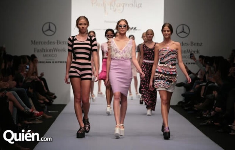 La tercera jornada de la Semana de la Moda se caracterizó por la variedad de sus propuestas femeninas y masculinas: desde el sofisticado Macario Jiménez hasta la dulzura de Pink Magnolia.