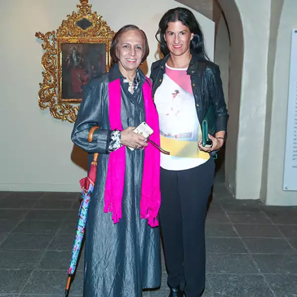 Bertha Cea y Martha Latapi