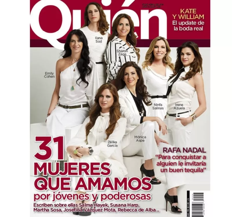 ¿Quiénes son estas féminas que se destacan en México y qué piensan mujeres como Salma Hayek, Sabina Berman, Susana Harp, entre otras, sobre ellas? La nueva edición de Quién ya está a la venta.