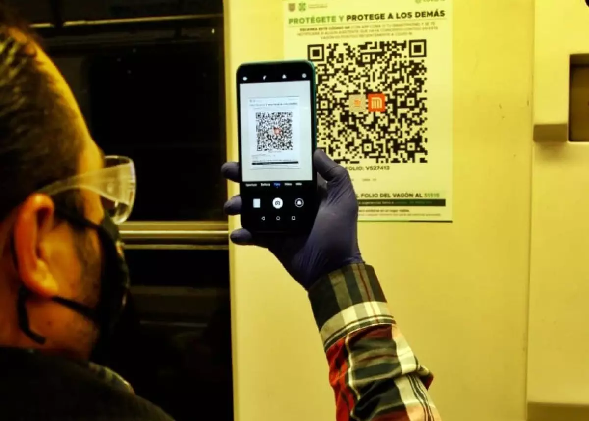 metro código qr