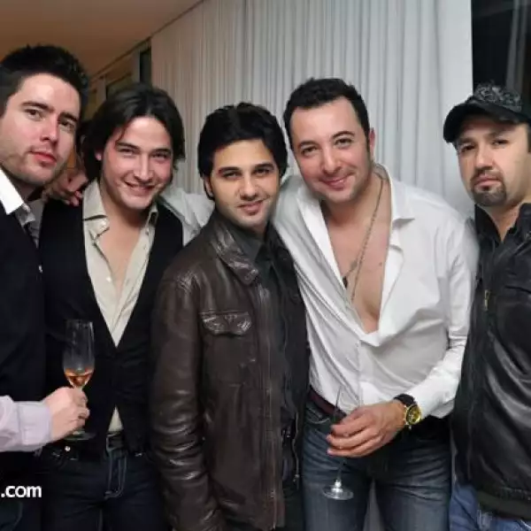 Pedro Quiñonez,Mario Chejade,Juan Jo Reachi,Omar Strada y Gastón Morales