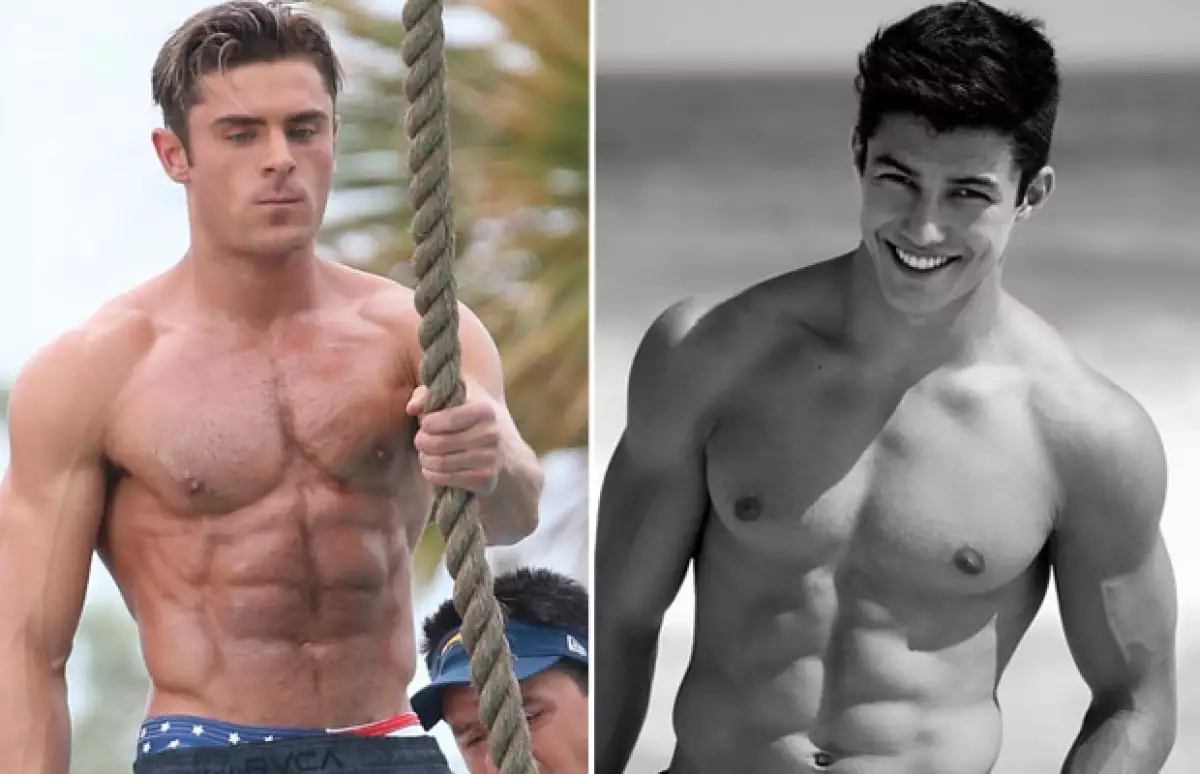 No hay duda de que tanto el actor como el atleta son muy guapos.