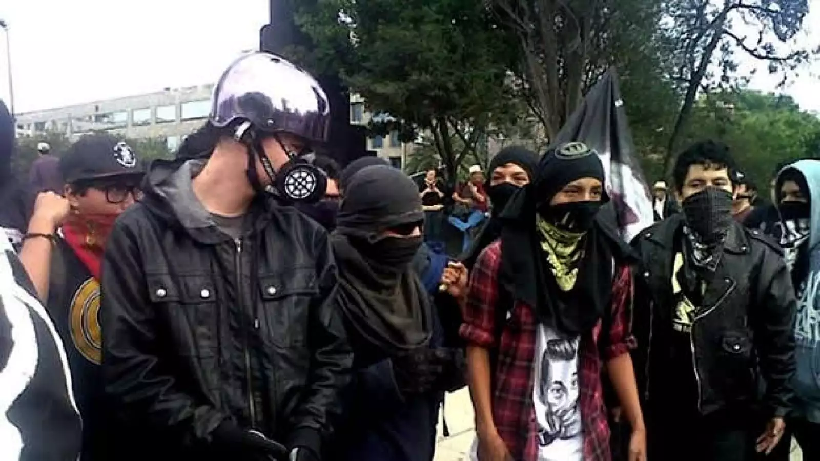 marcha del primer informe de gobierno