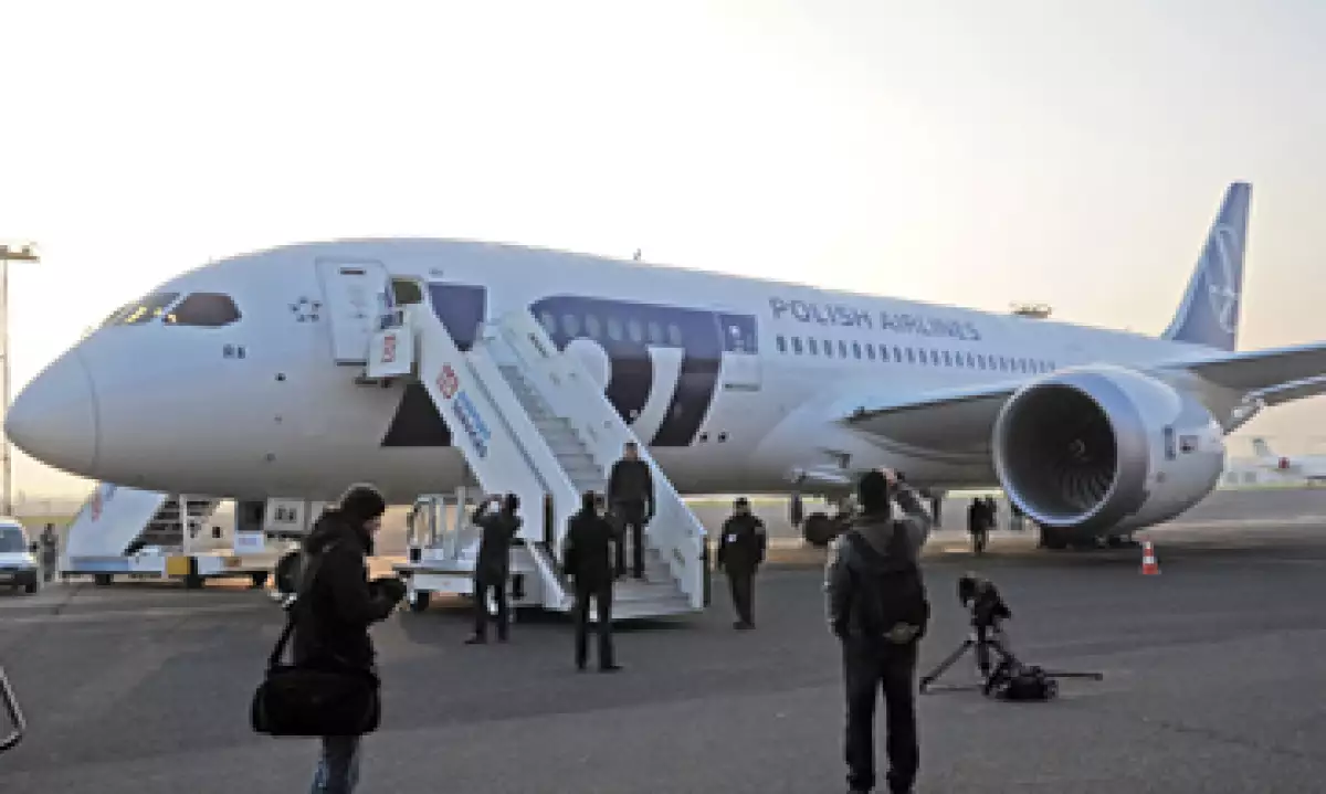 El 787 es el primer jet de pasajeros en usar baterías de ion de litio para energía de reserva y auxiliar. (Foto: AP)