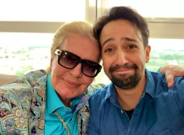 Walter Mercado y Lin-Manuel Miranda