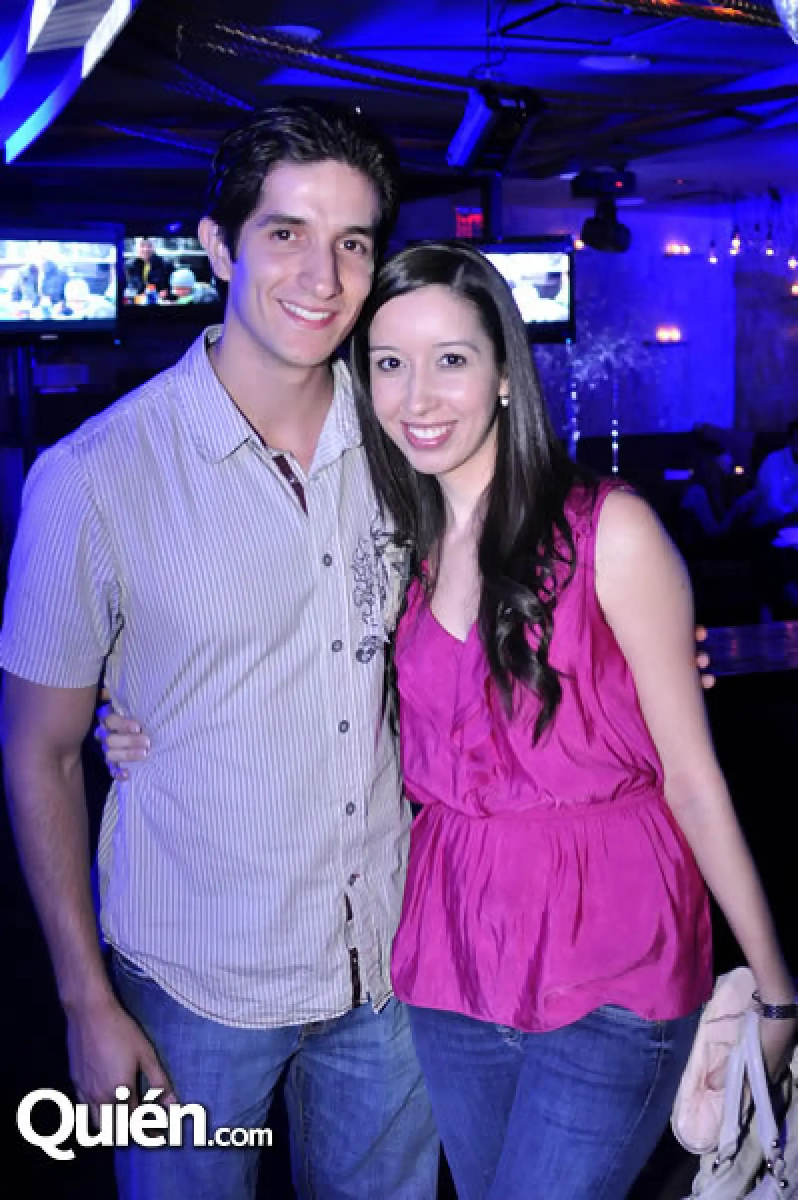 Luis Treviño y Claudia de Treviño