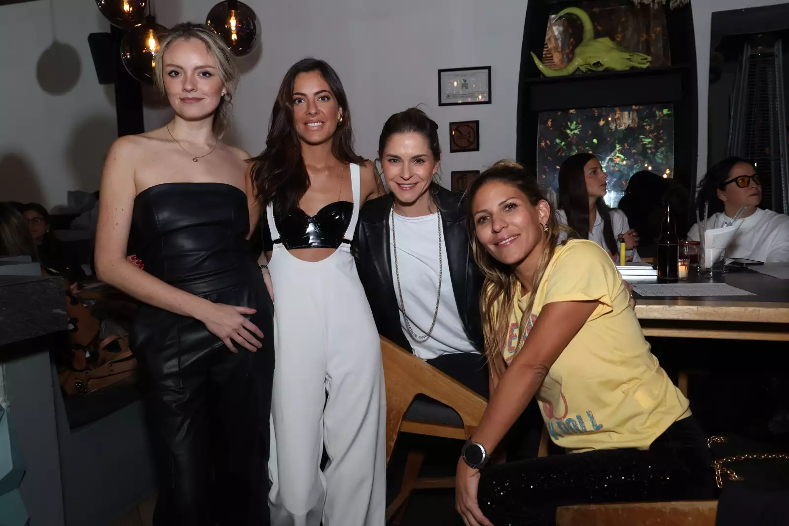 Montse Vega, Maricarmen Gorozpe, Susana Hermes y Anahí Rivera 