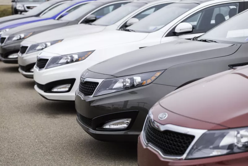 New Kia Optima Vehicles in a Row