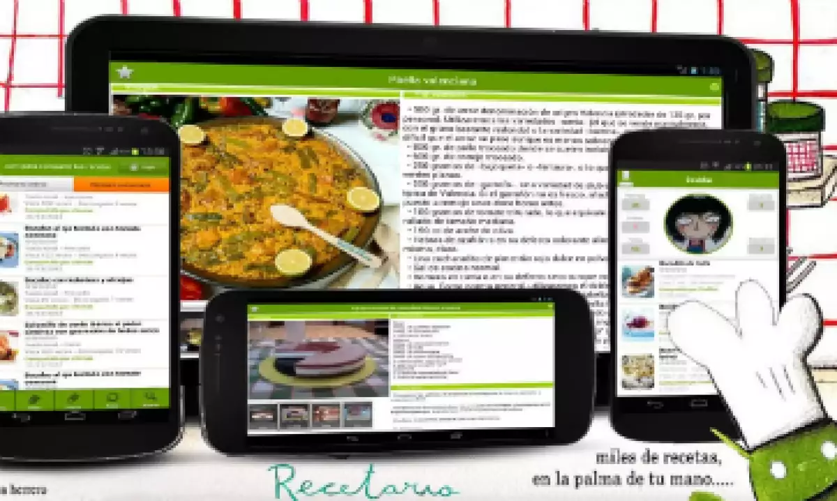 En iOS y Android hay varias aplicaciones que comparten cientos de recetas. (Foto: Google Play )