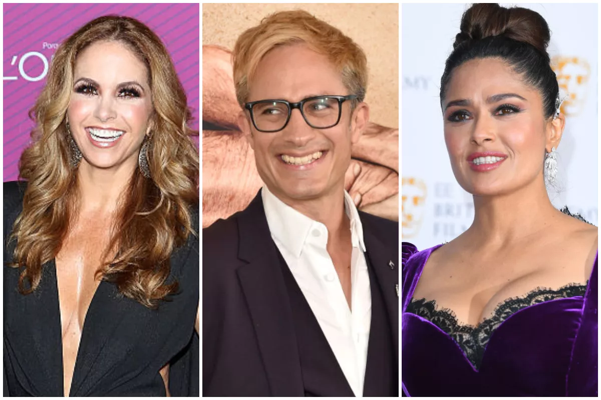 Lucero, Gael García y Salma Hayek 
