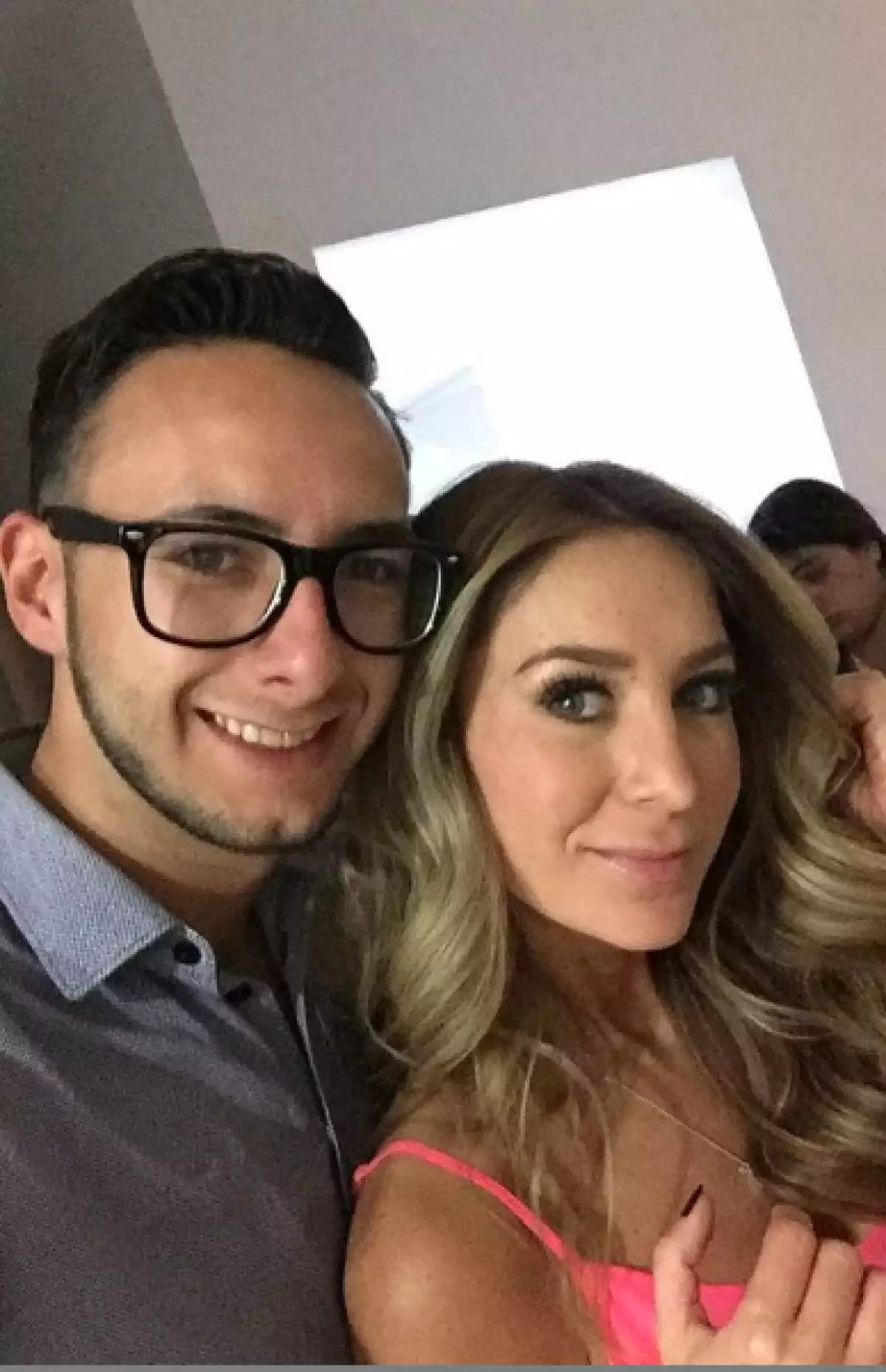 Ángel Claude Ortiz y Geraldine Bazán