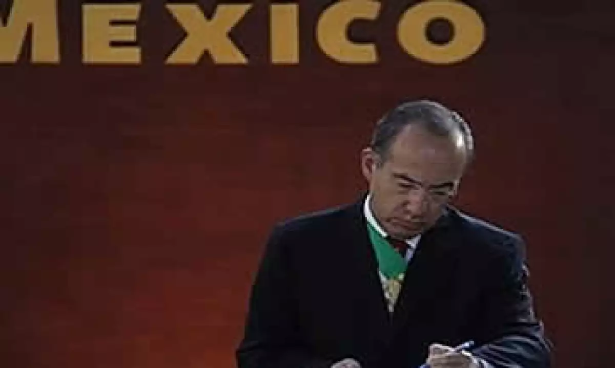 Felipe Calderón (Foto: AP)