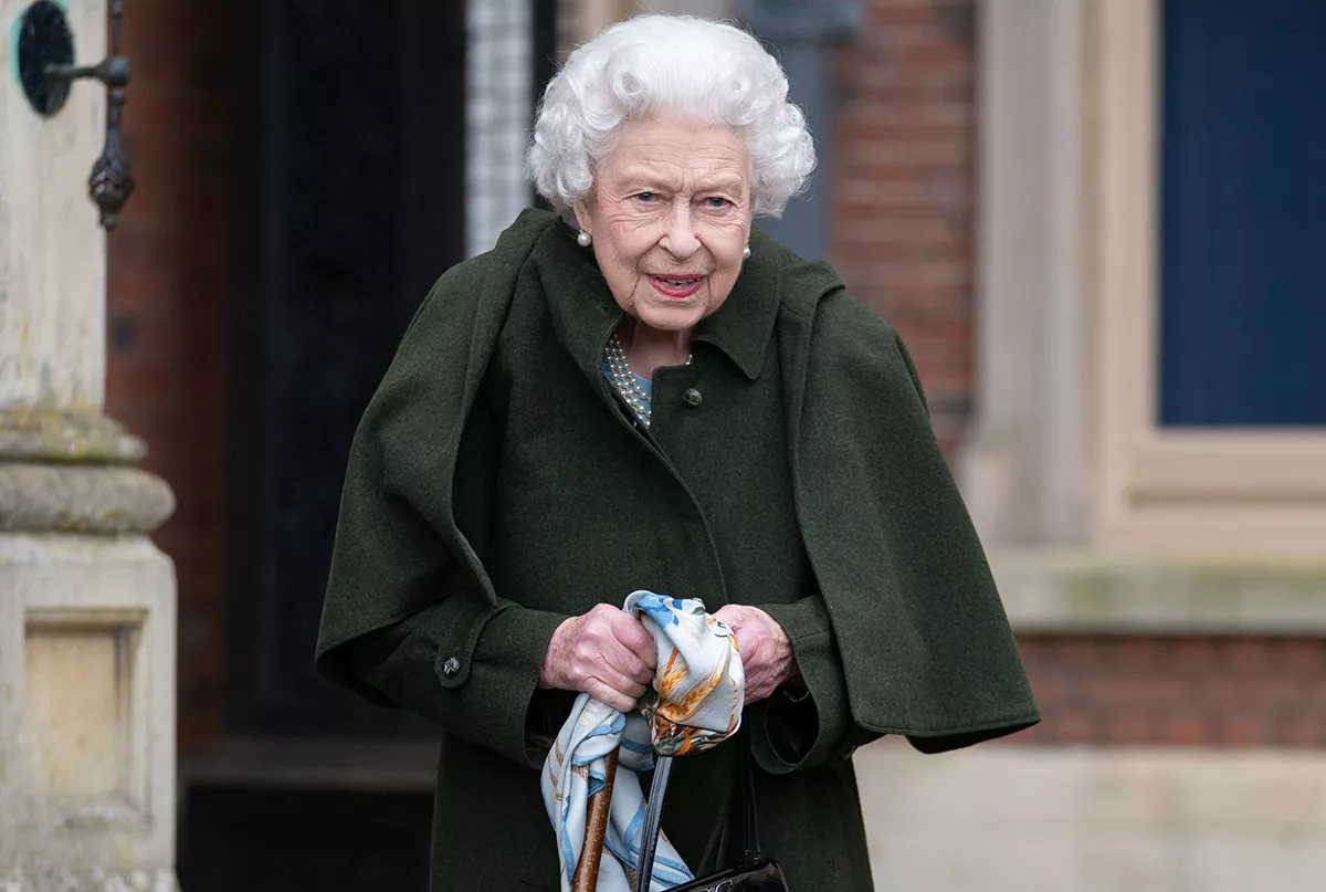 The Queen Hosts A Reception At Sandringham House On The Eve Of Accession Day