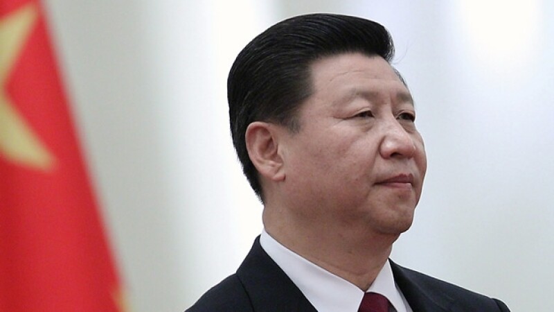 vicepresidente chino en una ceremonia