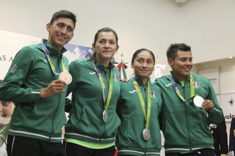 Recibimiento de oro