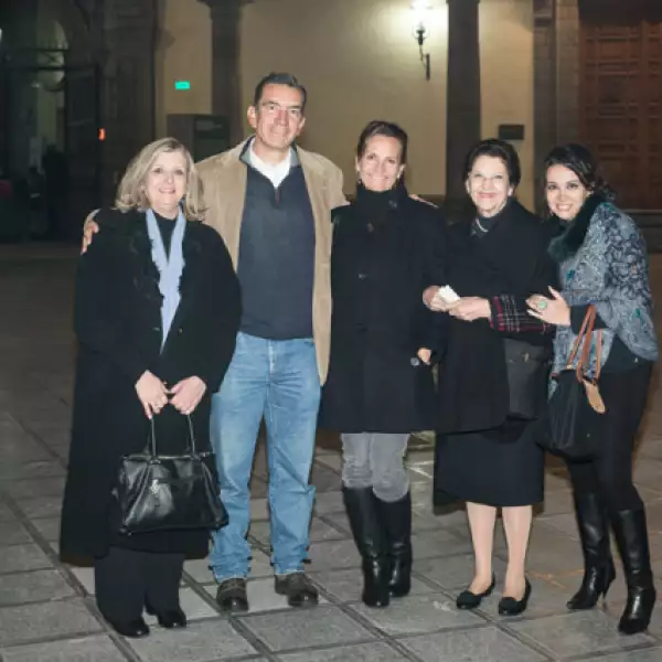 Melba Vilaclara, Gerardo García, Mónica Tabche Lavista, María Luisa Camacho Junco y Melba González